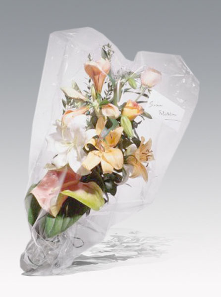 Don't let the flowers wither before they reach to your Loved One's..Keep them fresh with Aquaflex PP film for Flower packaging..