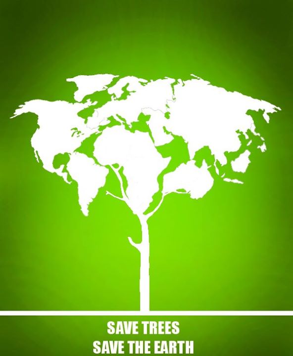 Let's take an oath to Save the Trees on World Forestry Day today!