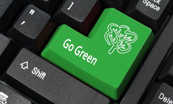 Easiest Ways for Your Business to Go Green :

1. INSTALL ENERGY-EFFICIENT LIGHTING
2. TRY & REDUCE THE USE OF PAPER : Digital documents save trees and business funds. 
3. PULL THE PLUGS : Your electronics draw energy from outlets even when they are turned off, so go green and encourage your employees to unplug before they leave for the day.