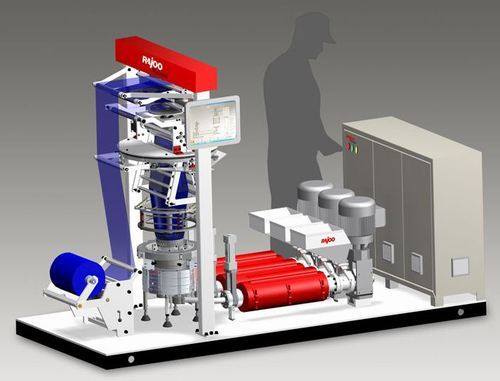 Rajoo Engineers, biodegradable film machine, nonwoven fabric machine, cup stacking machine, extruder for plastic, extrusion machinery, film inflation machine, green house film machine, hdpe pipe plant, inline dripper line, inline lateral pipe, machinery exporter, nine layer blown film machine, nonwoven bag making machine, plastic dunnage bag film, plastic Extruder, plastic processing equipment, plastic processing machinery, pvc conduit pipe, flexible pvc pipe, pvc medical pocket, pvc medical tube, pvc pipe diameter and thickness control, stretch film machine, thick thin sheet lines, thick thin sheet lines, twin screw pipe plant, twin screw pvc extruder, twin screw pvc pipe plant, wpc profile machine, sheet line , extrusion lines