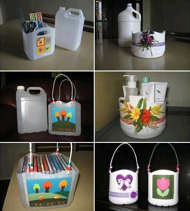 Your #Plastic gallon, can be re-used in a creative way!