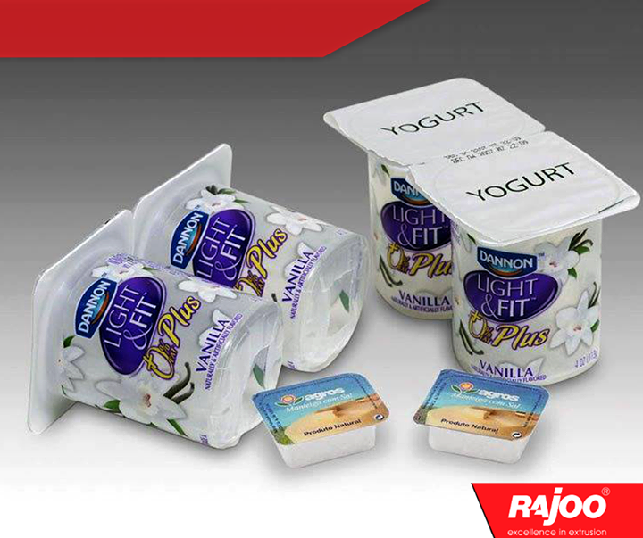 Convenience redefined, gone are the days when Yogurt transportation was a messy affair!. Yogurt packaging simplified with #RajooDispocon.

#RajooEngineers #Rajkot