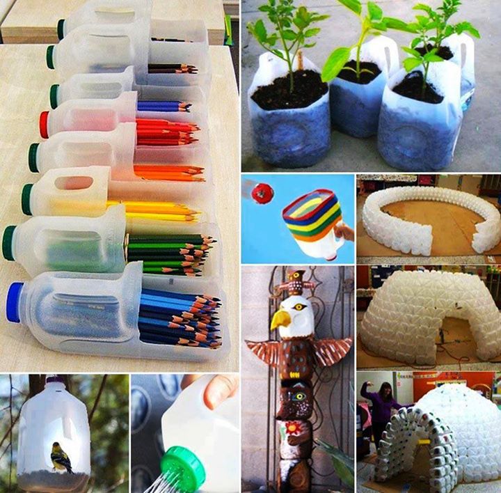The best way to put your old #Plasticbottles to use..