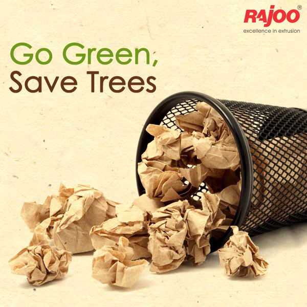 #DidYouKnow around the world we use a million tonnes of paper every day? Little do we realize the immense pressure we are putting on the environment. How do you ensure that you minimize the wastage of paper at home? 

#SaveTrees #SaveEnviornment #RajooEngineers #Rajkot