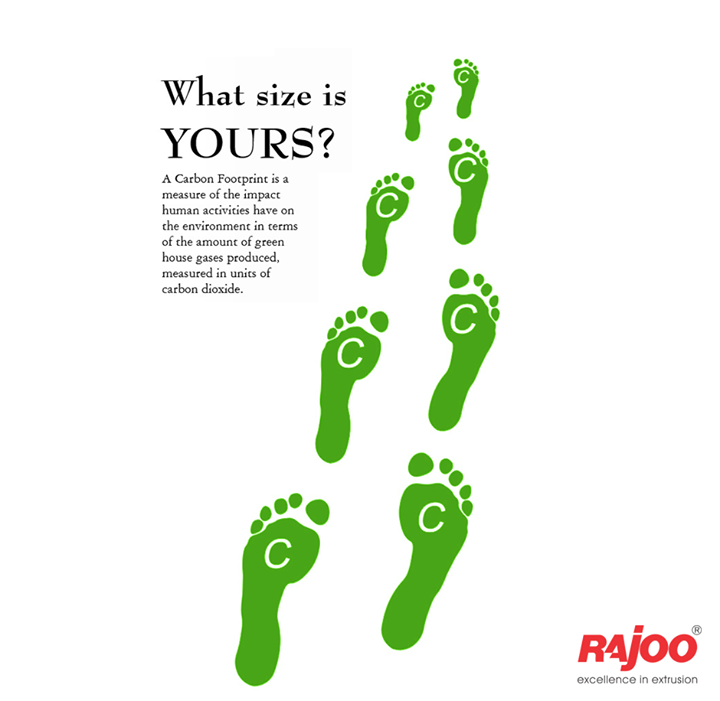 The carbon footprint is a very powerful tool to understand the impact of personal behavior on global warming.

#CarbonFootprint #RajooEngineers #Rajkot
