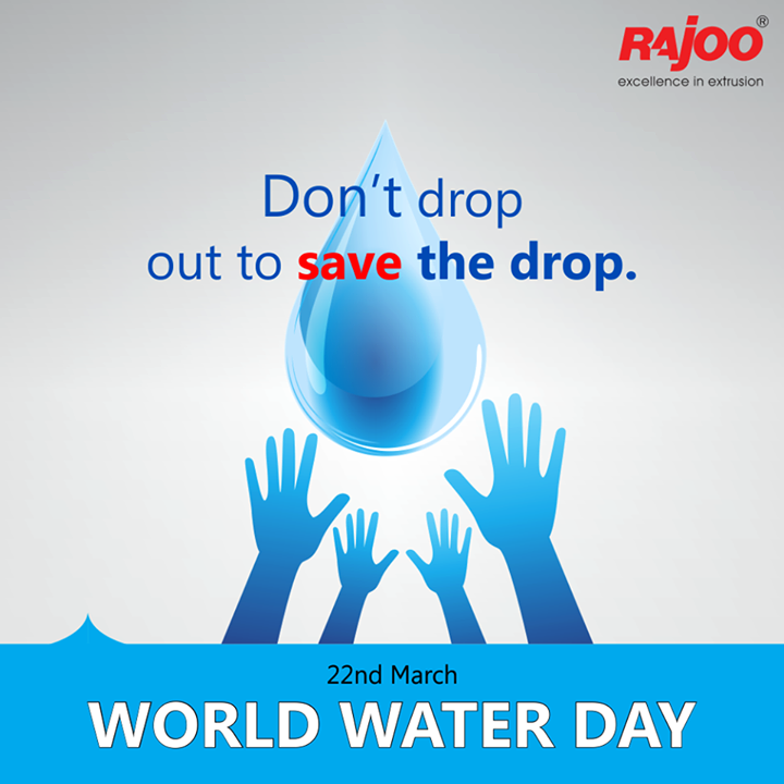 When you conserve water, you conserve life!

#WorldWaterDay #SaveWater #SaveLife