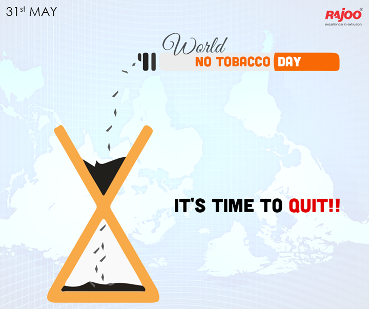 Life is precious, don't #smoke it away! Quit before it's too late! 

#WorldNoTobaccoDay #RajooEngineers #Rajkot