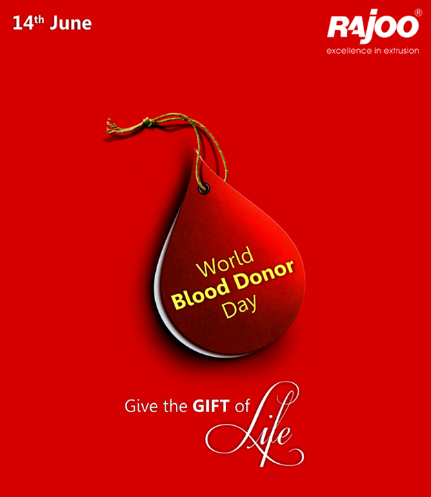 #BloodDonation is your chance to gift someone a life! 

#WorldBloodDonorDay #RajooEngineers #Rajkot