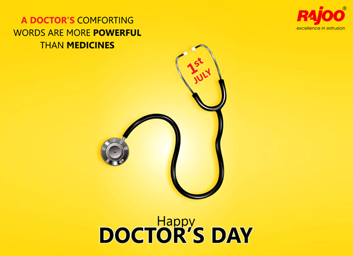 #Doctors are our life savers and life changers. Say Thank You to all these Superheroes.    

#DoctorsDay #HappyDoctorsDay #RajooEngineers