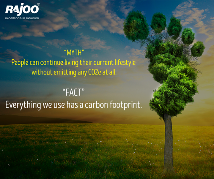 Myth : People can continue living their current lifestyle without emitting any CO2e at all.

Fact : Whether directly or indirectly, everything we use has a carbon footprint.  Modern world essentials that we use daily, like cooking or home heating, produce CO2e emissions and contribute to your overall carbon footprint. 

#MythsFacts #CarbonFootPrint #CarbonEmissions