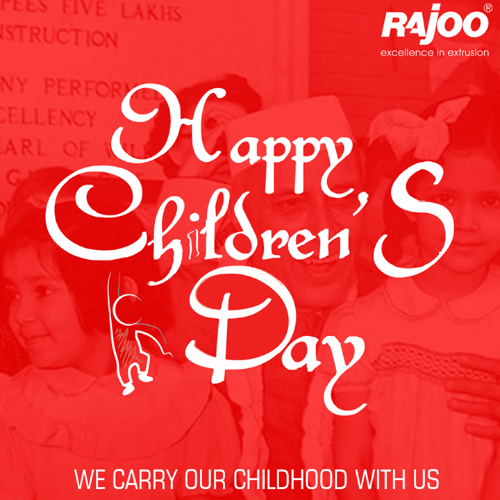 Rajoo Engineers Limited,India wishes you all a very #HappyChildrensDay!

#ChildrensDay #RajooEngineers #Rajkot