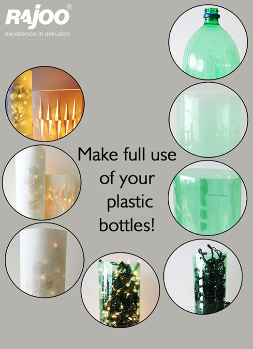 Creative ways to recycle plastic bottles into useful things

#Plastics #RajooEngineers #Rajkot