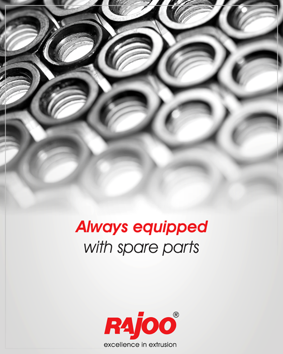 We maintain stock of all essential spare parts to keep your production process uninterrupted. 

#RajooEngineers #Rajkot #PlasticMachinery #Machines #PlasticIndustry