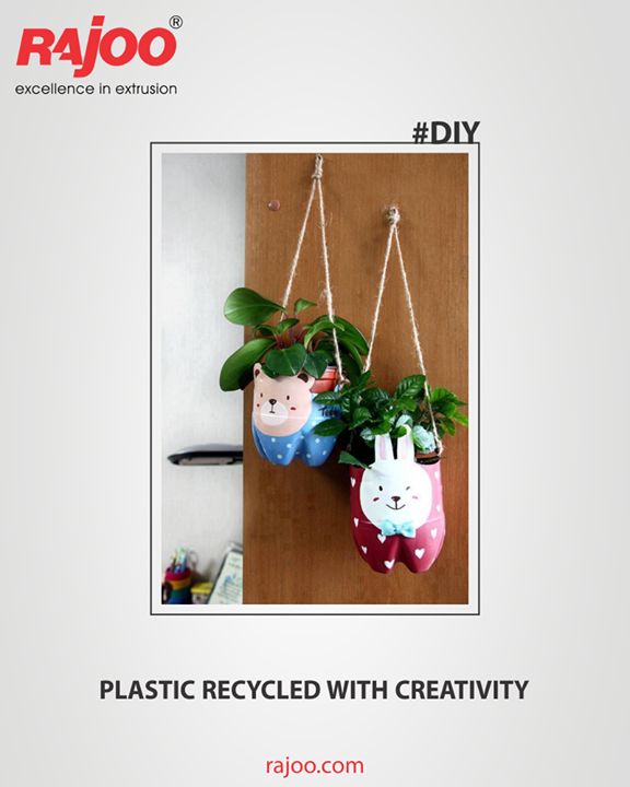 Challenge your creativity to reuse plastic bottles as plastic pots for your home.

#DIY #RajooEngineers #Rajkot #PlasticMachinery #Machines #PlasticIndustry