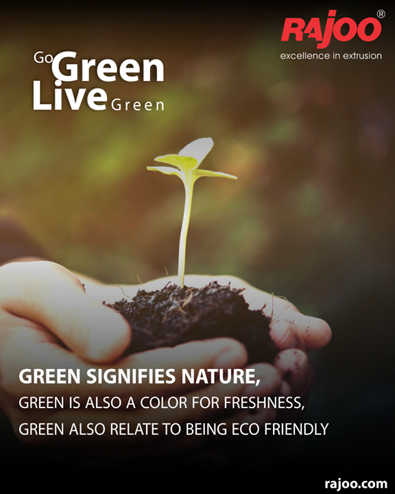 Go Green Live Green!

#GoGreen #RajooEngineers #Rajkot #PlasticMachinery #Machines #PlasticIndustry