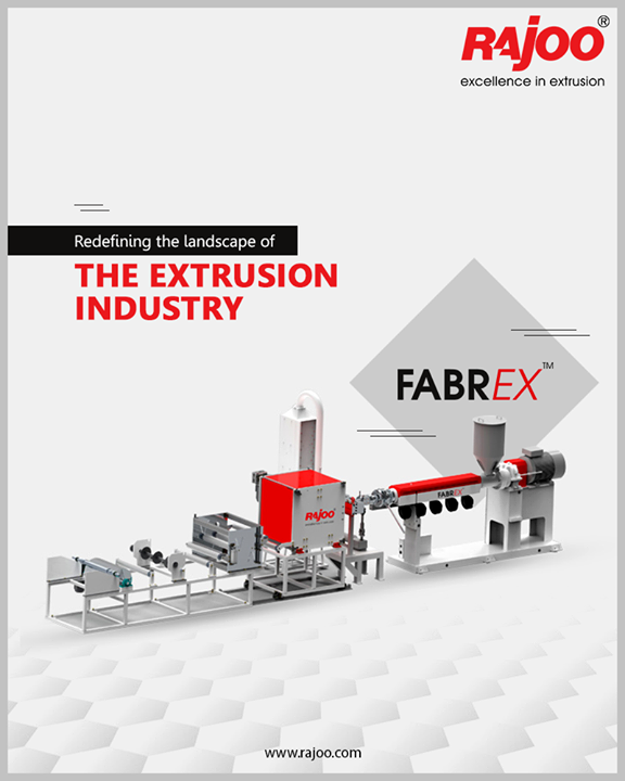 We’re on a mission to change the landscape of the extrusion segment.

#RajooEngineers #Rajkot #PlasticMachinery #Machines #PlasticIndustry