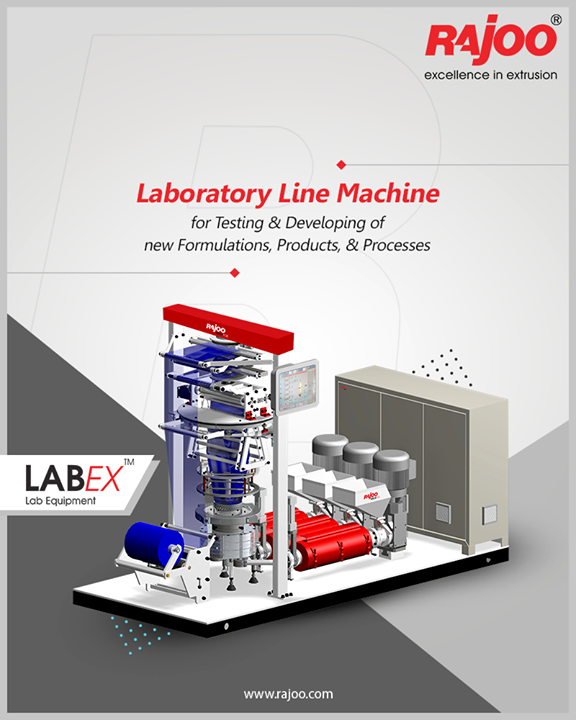 LabEX – Combo can be used as a laboratory line for testing and developing new formulations and products, processes, and parameter control. An innovative barrier sheet cum blown film line is one of its kinds in the whole world. This combo line consists of four extruders, screen changers, melt pumps, flat sheet die, Universal Co ex Five Layer blown film die head UCD®, and fully automatic touchscreen-based integrated process control panel to give an output of up to 75 kg/hr. of co-extruded barrier sheets or films.

#RajooEngineers #Rajkot #PlasticMachinery #Machines #PlasticIndustry