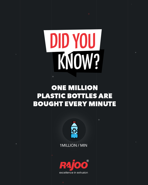 Did you know?
One million plastic bottles are bought every minute
.
.
.
#RajooEngineers #Rajkot #PlasticMachinery #Machines #PlasticIndustry #DidYouKnow