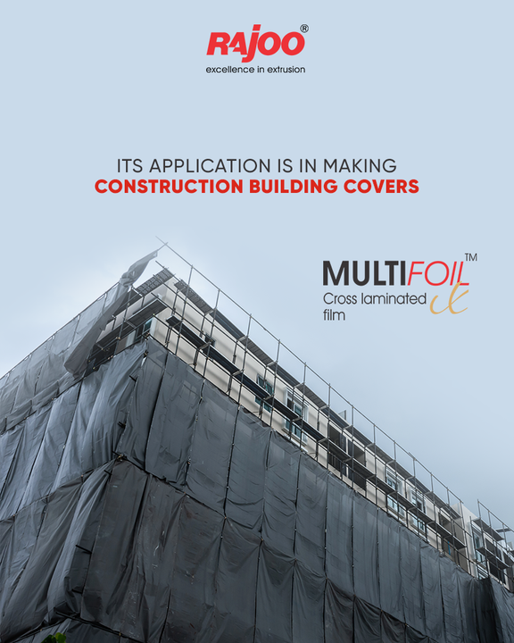 Building covers prevent the construction site's dust from entering into the adjoining spaces and atmosphere. 'MULTIFOIL X' facilitates the application of producing the construction building covers.
For more information,
Visit our website,
https://www.rajoo.com/multifoil_x.html
.
.
.
#RajooEngineers #Rajkot #PlasticMachinery #Machines #PlasticIndustry