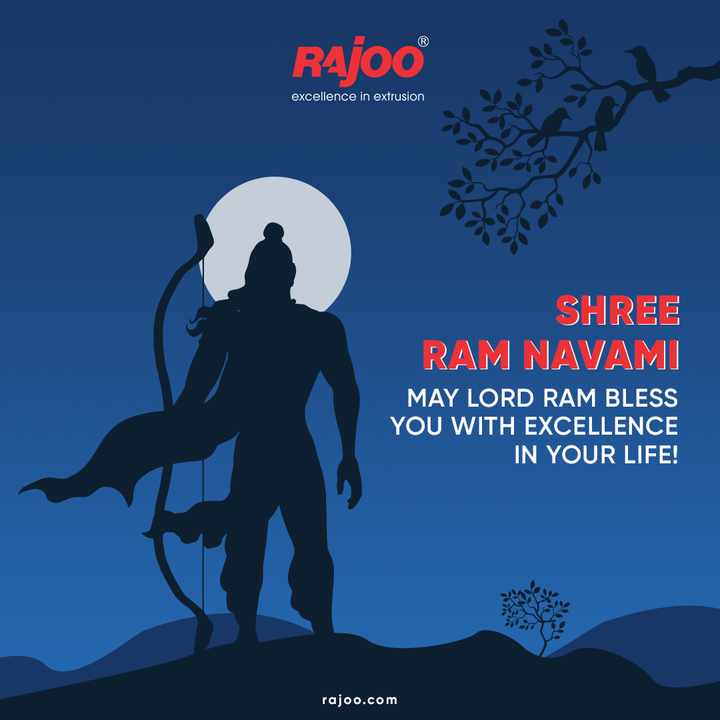 May Lord Ram bless you with excellence in your life!

#RamNavami #HappyRamNavami #RamNavami2022 #IndianFestival #RajooEngineers #Rajkot #PlasticMachinery #Machines #PlasticIndustry