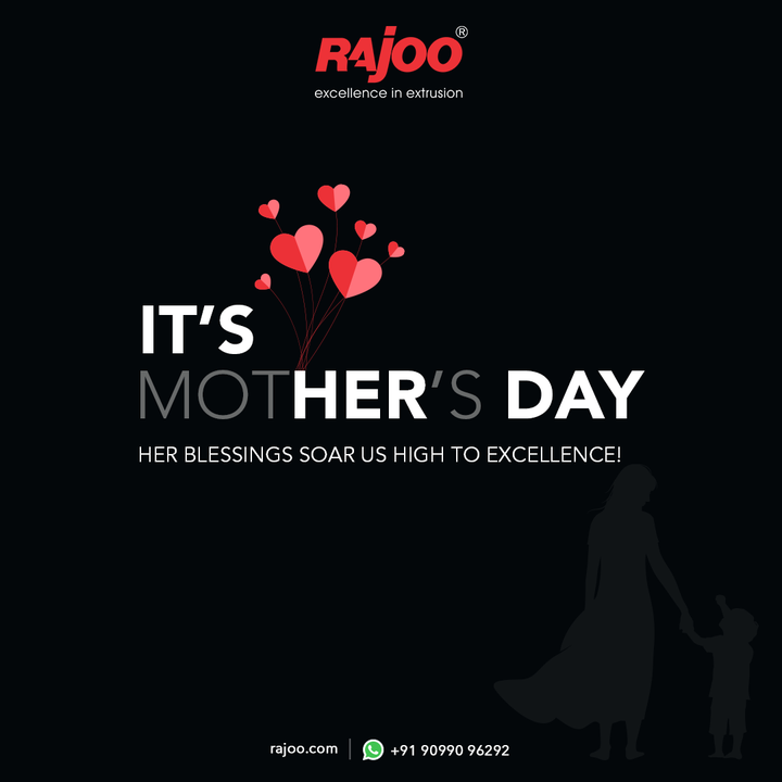 In our lives, our mother's blessings give strength to do everything in life. Her good wishes help to achieve our goals. They take us to the pinnacle of success!

Celebrate her infinite love! 

Happy Mother's Day to all the Mothers!

#MothersDay2022 #MothersDay #MotherHood #RajooEngineers #Rajkot #PlasticMachinery #Machines #PlasticIndustry