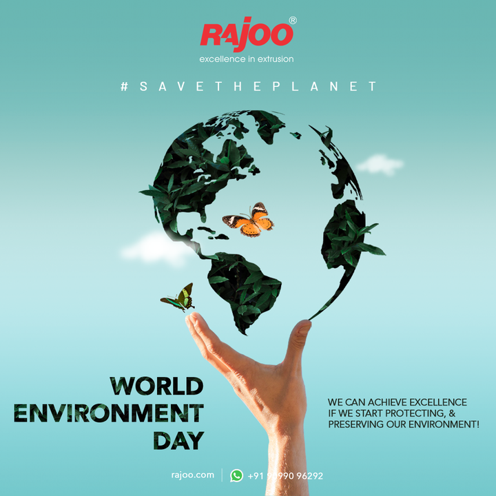 We can achieve excellence if we start protecting, & preserving our environment!

#WorldEnvironmentDay #EnvironmentDay2022 #WorldEnvironmentDay2022 #MotherNature #NatureLover #EnvironmentDay #RajooEngineers #Rajkot #PlasticMachinery #Machines #PlasticIndustry
