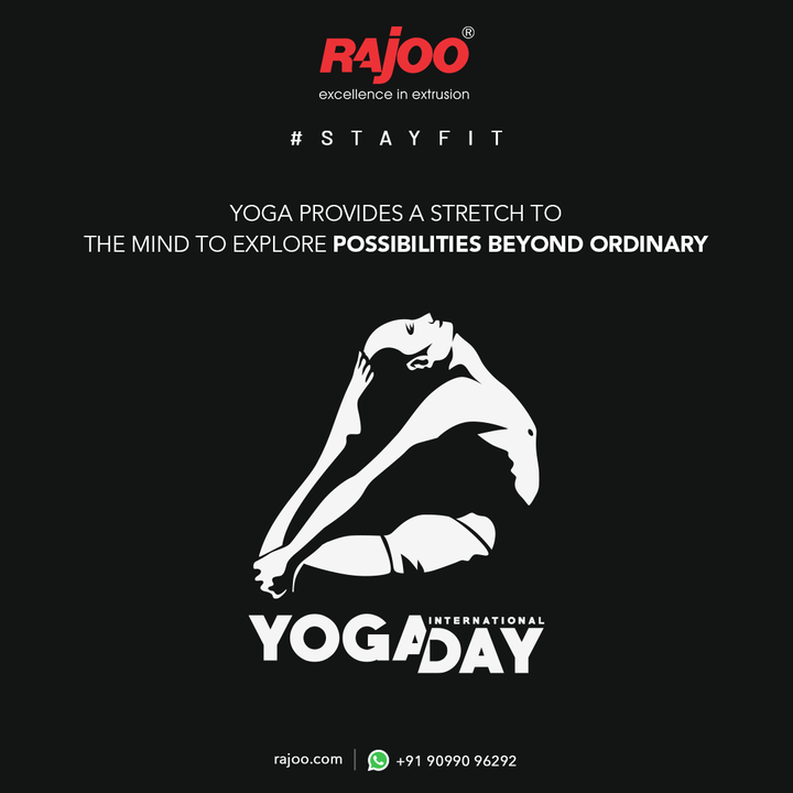 Yoga provides a stretch to the mind to explore possibilities beyond ordinary

#InternationalDayofYoga #InternationalYogaDay #YogaDay #YogaDay2022 #Yoga