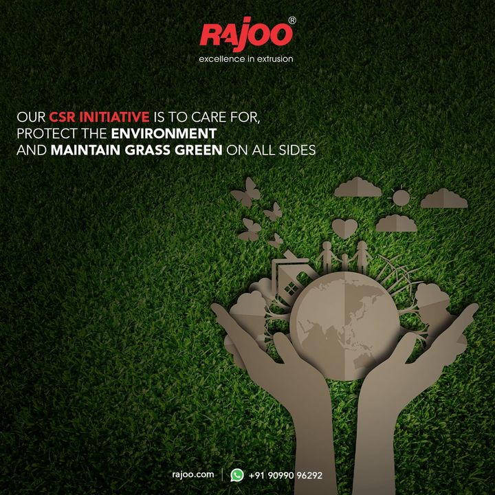 We at Rajoo firmly believe that the environment plays a key role in our lives; it is extremely important for a sustainable future. As the part of CSR initiative, we are firmly committed to caring for, protecting, and maintaining greenery in our surroundings.

#RajooEngineers #Rajkot #PlasticMachinery #Machines #PlasticIndustry