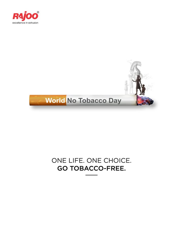 Every puff you take is a step closer to losing what matters most — your health, your dreams, your loved ones. This World No Tobacco Day, choose life over smoke. Quit now, breathe free.

#RajooEngineers #WorldNoTobaccoDay #QuitSmoking #BreatheFree #HealthyLife #TobaccoFree #NoMoreSmoke #ChooseLife #SmokeFreeFuture #BreakTheHabit