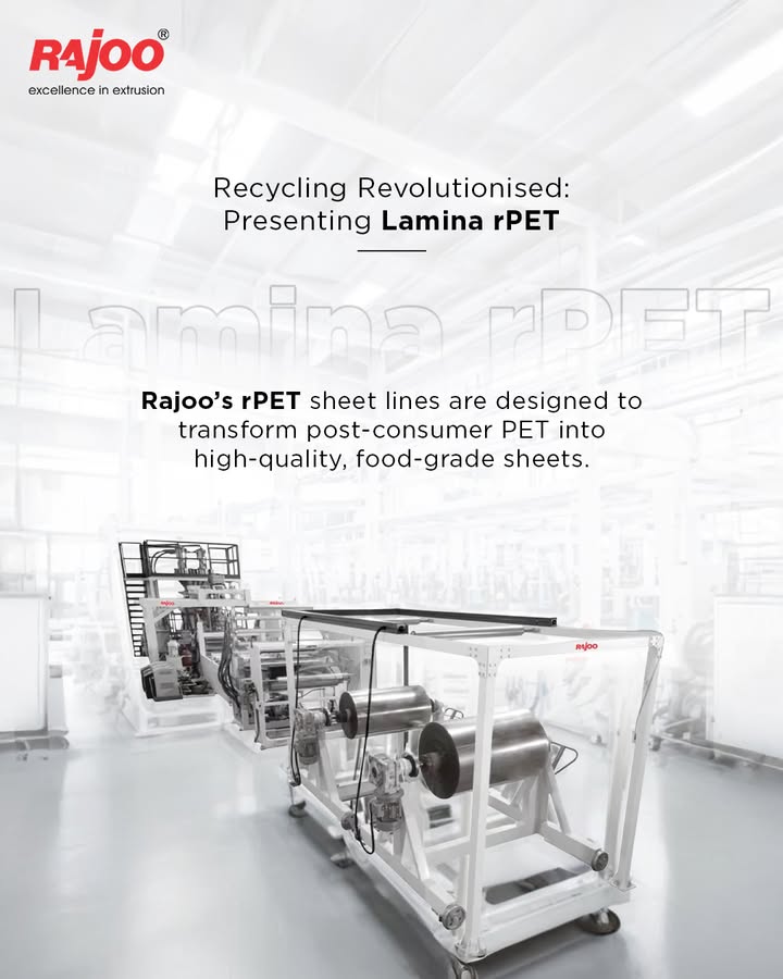 Rajoo Engineers, biodegradable film machine, nonwoven fabric machine, cup stacking machine, extruder for plastic, extrusion machinery, film inflation machine, green house film machine, hdpe pipe plant, inline dripper line, inline lateral pipe, machinery exporter, nine layer blown film machine, nonwoven bag making machine, plastic dunnage bag film, plastic Extruder, plastic processing equipment, plastic processing machinery, pvc conduit pipe, flexible pvc pipe, pvc medical pocket, pvc medical tube, pvc pipe diameter and thickness control, stretch film machine, thick thin sheet lines, thick thin sheet lines, twin screw pipe plant, twin screw pvc extruder, twin screw pvc pipe plant, wpc profile machine, sheet line , extrusion lines