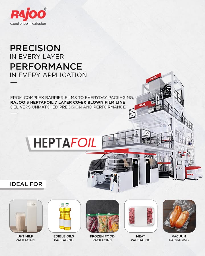 Rajoo Engineers, biodegradable film machine, nonwoven fabric machine, cup stacking machine, extruder for plastic, extrusion machinery, film inflation machine, green house film machine, hdpe pipe plant, inline dripper line, inline lateral pipe, machinery exporter, nine layer blown film machine, nonwoven bag making machine, plastic dunnage bag film, plastic Extruder, plastic processing equipment, plastic processing machinery, pvc conduit pipe, flexible pvc pipe, pvc medical pocket, pvc medical tube, pvc pipe diameter and thickness control, stretch film machine, thick thin sheet lines, thick thin sheet lines, twin screw pipe plant, twin screw pvc extruder, twin screw pvc pipe plant, wpc profile machine, sheet line , extrusion lines