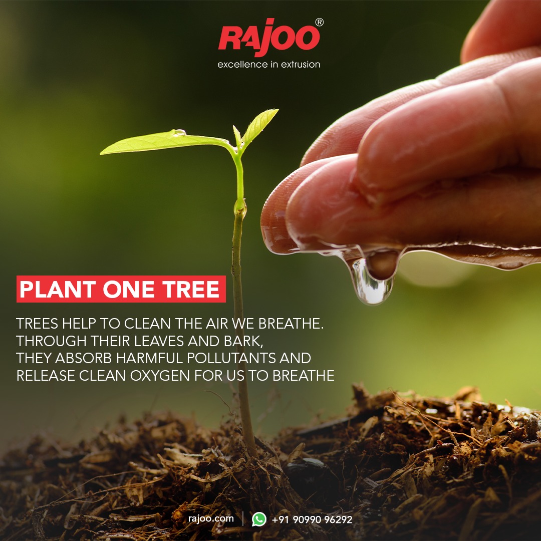 We are humans, we must understand how important it is to realize the fact that we can make a difference. Just by our small effort, we can protect our environment.<br /><br />#RajooEngineers #Rajkot #PlasticMachinery #Machines #PlasticIndustry