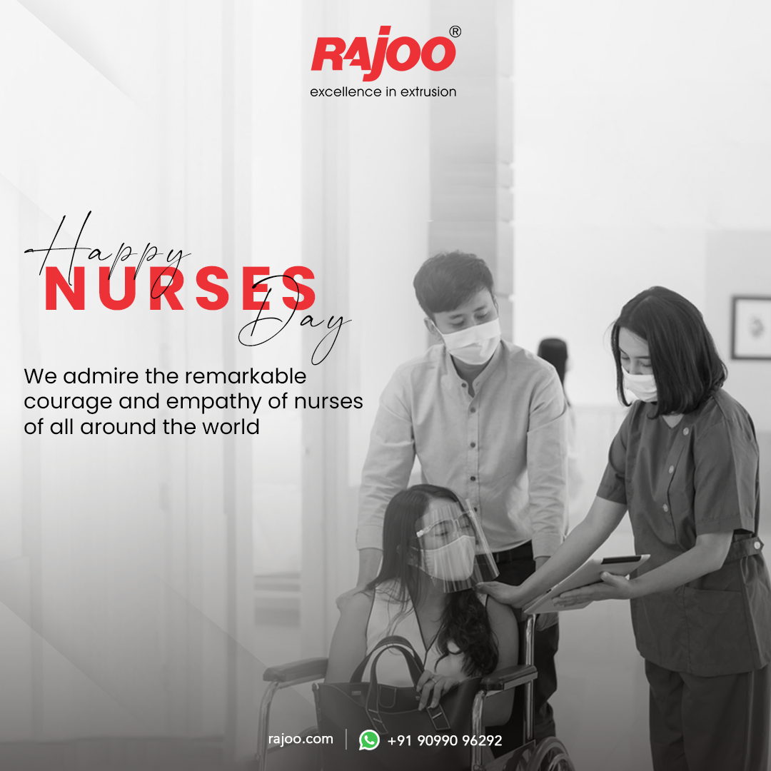 We admire the remarkable courage and empathy of nurses of all around the world<br /><br />#Nursesday #InternationalNursesDay2023 #NurseAdvocacy #ThankYouNurses #InternationalNursesDay #Care #Love #HealthCare #ThankYouNurses #RajooEngineers #Rajkot #PlasticMachinery #PlasticIndustry