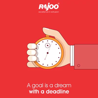 Transform your dream to goals with a dedicated time & hard work.

#RajooEngineers #Rajkot