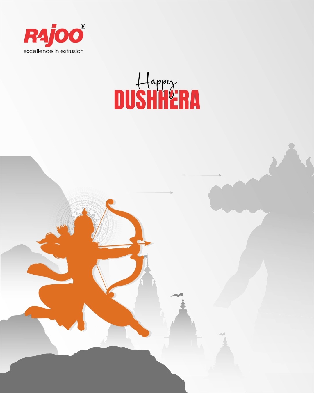 The festival reminds us that good always prevails over evil, and truth always overcomes falsehood. May this spirit of victory inspire progress, harmony, and innovation in all our journeys.

#HappyDussehra #RajooEngineers #TriumphOfGood #FestiveSpirit