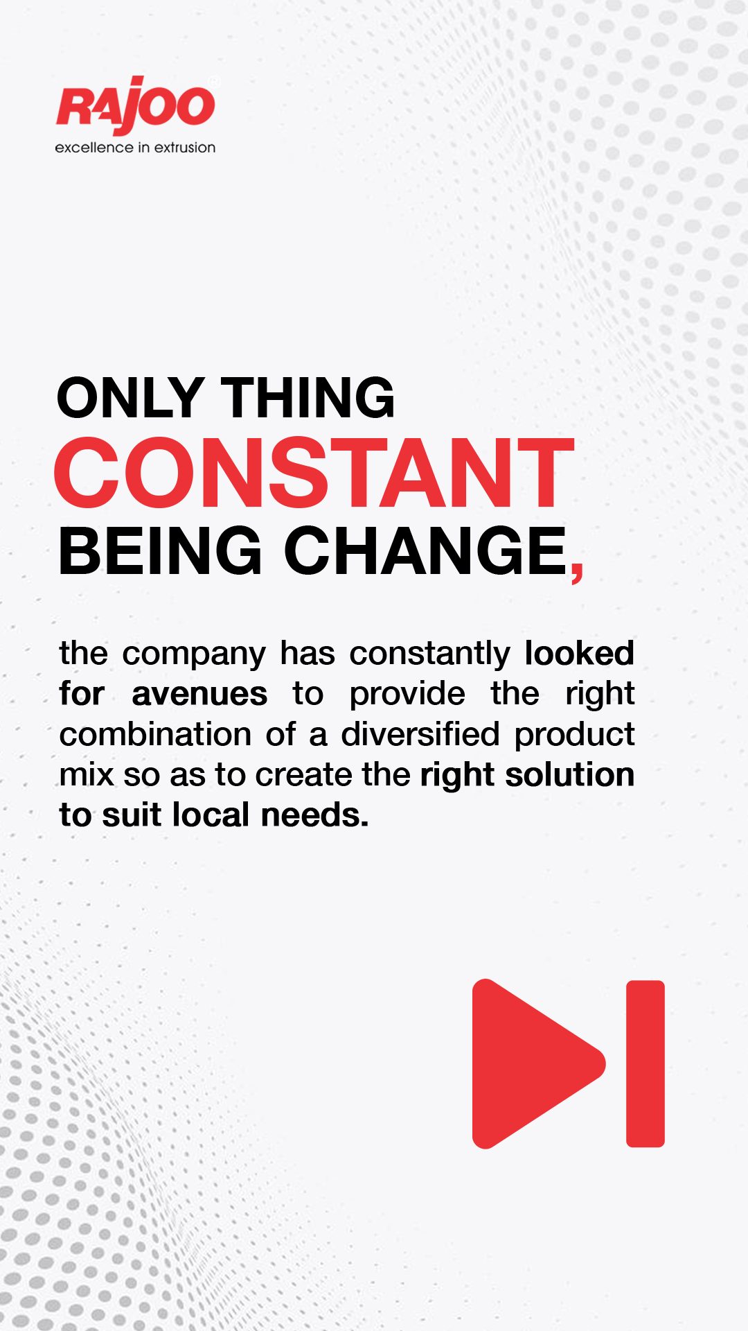 Rajoo Engineers, biodegradable film machine, nonwoven fabric machine, cup stacking machine, extruder for plastic, extrusion machinery, film inflation machine, green house film machine, hdpe pipe plant, inline dripper line, inline lateral pipe, machinery exporter, nine layer blown film machine, nonwoven bag making machine, plastic dunnage bag film, plastic Extruder, plastic processing equipment, plastic processing machinery, pvc conduit pipe, flexible pvc pipe, pvc medical pocket, pvc medical tube, pvc pipe diameter and thickness control, stretch film machine, thick thin sheet lines, thick thin sheet lines, twin screw pipe plant, twin screw pvc extruder, twin screw pvc pipe plant, wpc profile machine, sheet line , extrusion lines