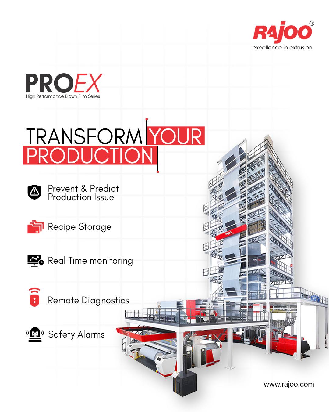 Rajoo Engineers, biodegradable film machine, nonwoven fabric machine, cup stacking machine, extruder for plastic, extrusion machinery, film inflation machine, green house film machine, hdpe pipe plant, inline dripper line, inline lateral pipe, machinery exporter, nine layer blown film machine, nonwoven bag making machine, plastic dunnage bag film, plastic Extruder, plastic processing equipment, plastic processing machinery, pvc conduit pipe, flexible pvc pipe, pvc medical pocket, pvc medical tube, pvc pipe diameter and thickness control, stretch film machine, thick thin sheet lines, thick thin sheet lines, twin screw pipe plant, twin screw pvc extruder, twin screw pvc pipe plant, wpc profile machine, sheet line , extrusion lines