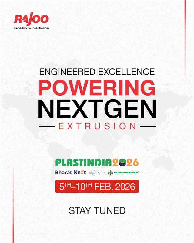 Rajoo Engineers, biodegradable film machine, nonwoven fabric machine, cup stacking machine, extruder for plastic, extrusion machinery, film inflation machine, green house film machine, hdpe pipe plant, inline dripper line, inline lateral pipe, machinery exporter, nine layer blown film machine, nonwoven bag making machine, plastic dunnage bag film, plastic Extruder, plastic processing equipment, plastic processing machinery, pvc conduit pipe, flexible pvc pipe, pvc medical pocket, pvc medical tube, pvc pipe diameter and thickness control, stretch film machine, thick thin sheet lines, thick thin sheet lines, twin screw pipe plant, twin screw pvc extruder, twin screw pvc pipe plant, wpc profile machine, sheet line , extrusion lines
