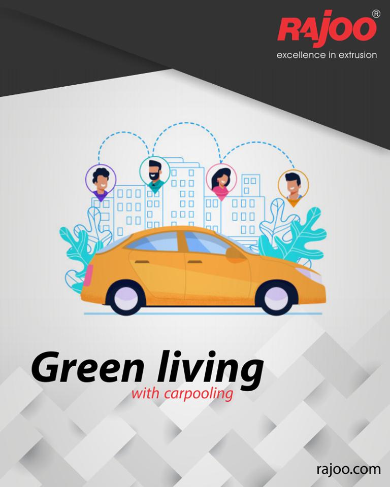 There have to be more than one benefits of Carpooling to be catching up with all at this scale! Here are some of them: 
1. Saves Fuel 
2. Shared Cost
3. Make Friends
4. Say Bye to Stress
5. Saves Time

#GoGreen  #RajooEngineers #Rajkot #PlasticMachinery #Machines #PlasticIndustry https://t.co/x0BnIEqTdu