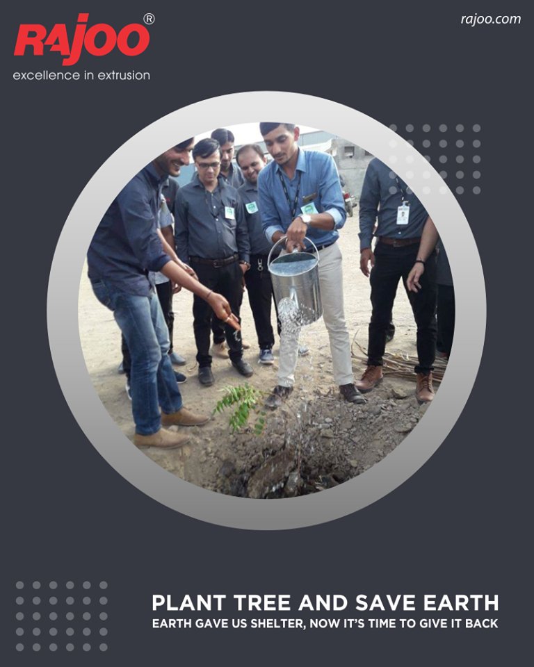 Plant Tree and Save Earth!

#GoGreen #RajooEngineers #Rajkot #PlasticMachinery #Machines #PlasticIndustry https://t.co/N6WMMNuTWC