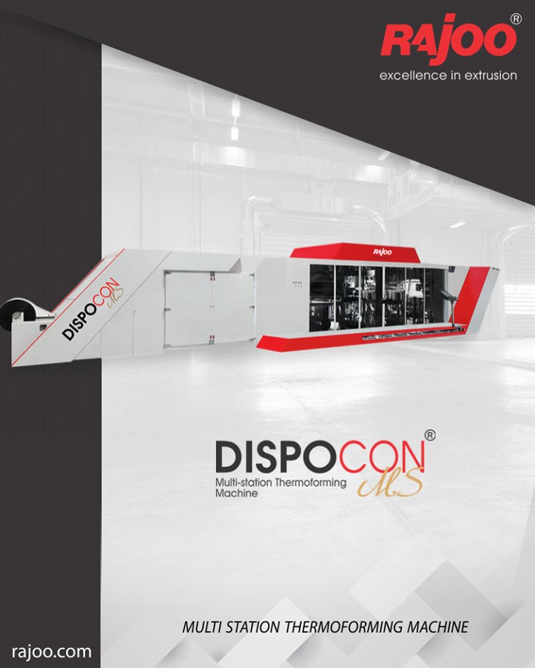 The DISPOCON - MS, is a long-awaited product by the disposable container market. With leadership status in the 
ReadMore:https://t.co/vCJ4s8IBo4

#RajooEngineers #Rajkot #PlasticMachinery #Machines #PlasticIndustry https://t.co/Q7qyJ33vm3