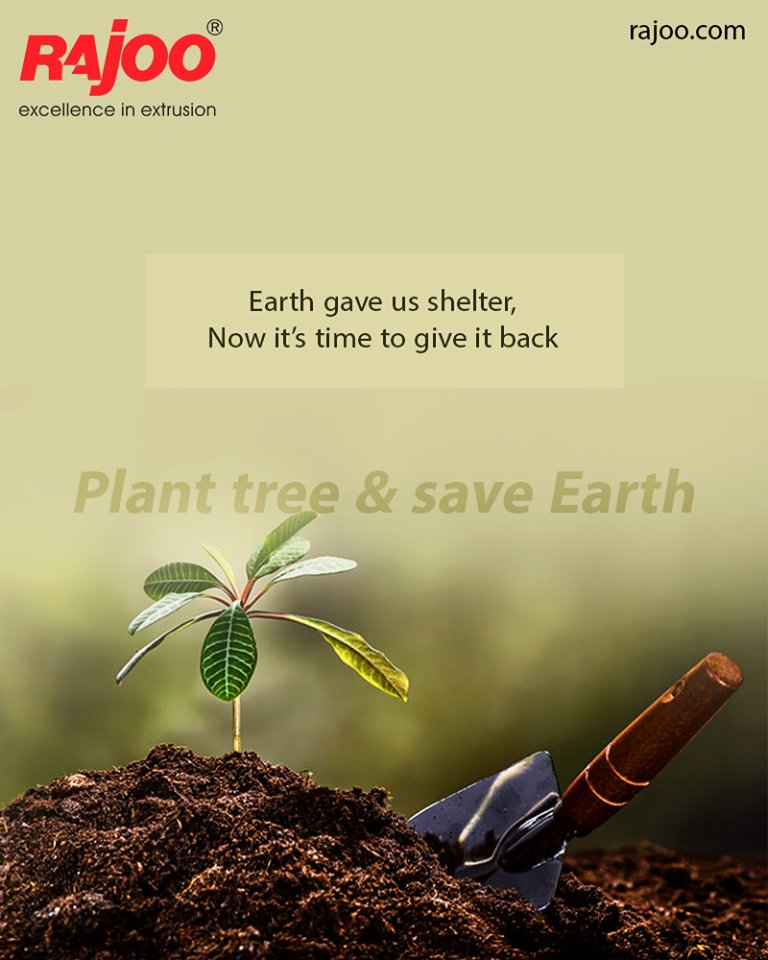 Plant tree & save Earth!

#GoGreen #RajooEngineers #Rajkot #PlasticMachinery #Machines #PlasticIndustry https://t.co/MiyVfsNvjy