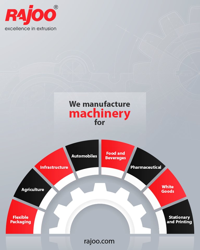 Industries we cater to.

#RajooEngineers #Rajkot #PlasticMachinery #Machines #PlasticIndustry https://t.co/dziPGN74yZ
