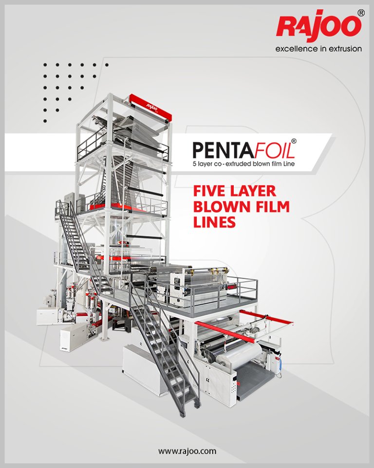 5 Layer co-ex blown film lines are tailored to meet specific needs, for both barrier and non-barrier POD films for 
ReadMore:https://t.co/vQ8bnrSjqc

#RajooEngineers #Rajkot #PlasticMachinery #Machines #PlasticIndustry https://t.co/zpmEXQN8qN