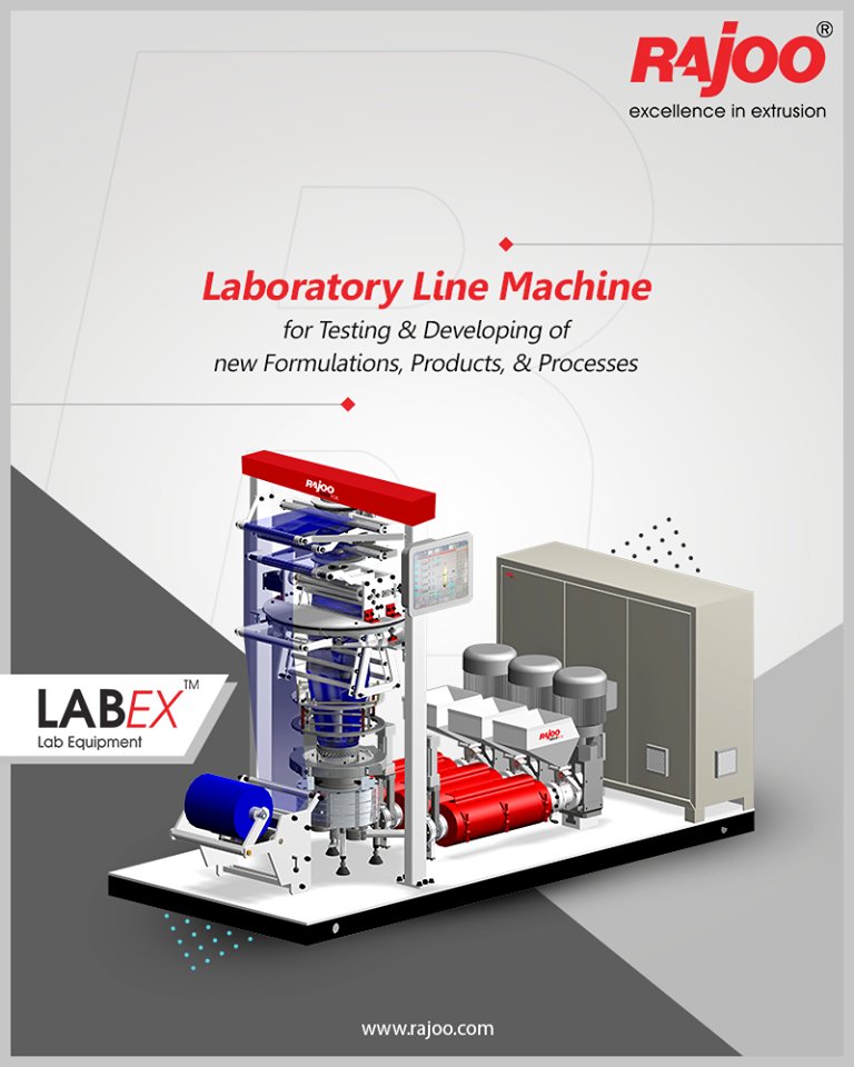 LabEX – Combo can be used as a laboratory line for testing and developing new formulations and products, processes, and parameter control. 
ReadMore:https://t.co/px4gEcF8ci

#RajooEngineers #Rajkot #PlasticMachinery #Machines #PlasticIndustry https://t.co/cQVcoAUIg8