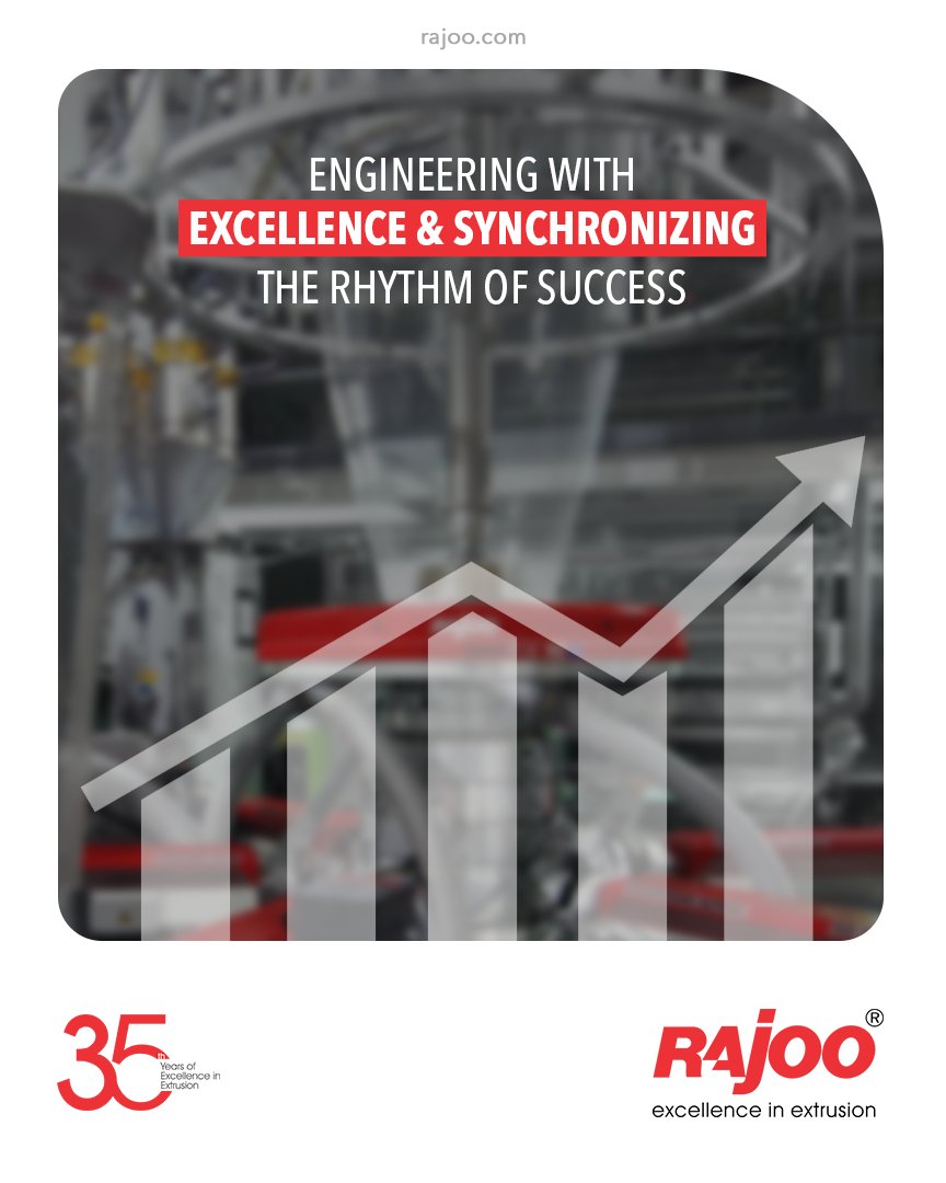 Tomorrow the world will be different especially for the ones who dare to bring the difference.

At Rajoo Engineers Pvt. Ltd. we have been engineering with excellence & synchronizing the rhythm of success.

#RajooEngineers #Rajkot #PlasticMachinery #Machines #PlasticIndustry https://t.co/6HwZZVab5w