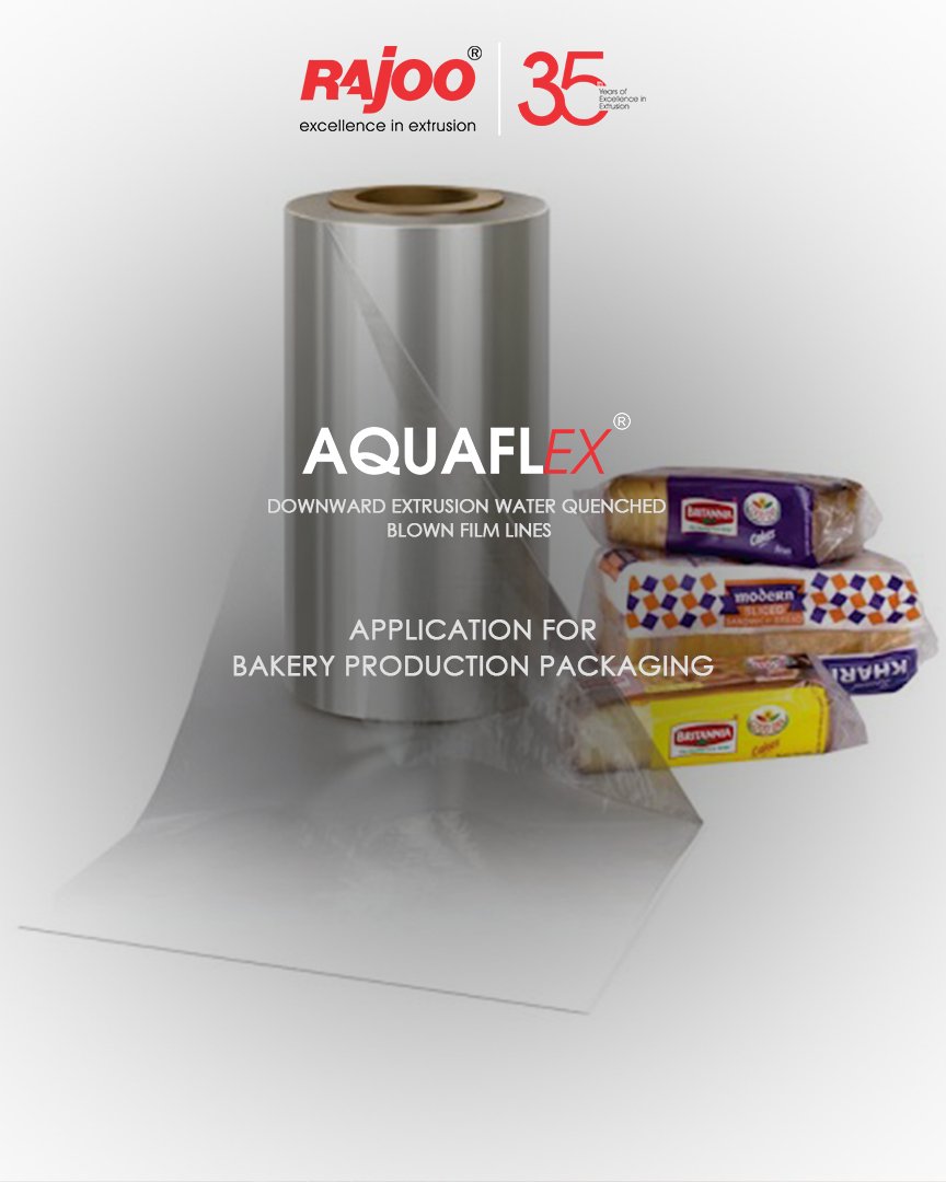 AQUAFLEX caters to the application of food packaging needs. Its amorphous nature results in high clarity film with gloss and exceptional puncture and tear resistance. It gives an output of up to 400kg/hour.
For more information,
Visit our website
https://t.co/695HhZ3qxg https://t.co/Z3YUScix21