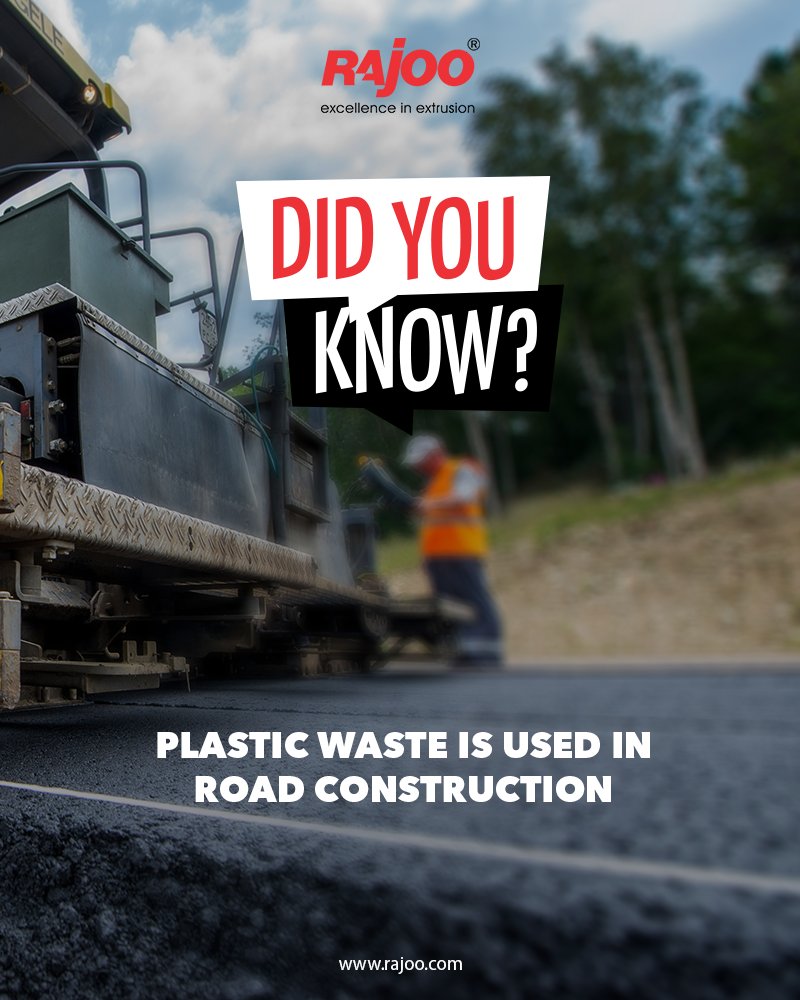 Did you know?
Plastic waste is used in road construction
.
.
.
#RajooEngineers #Rajkot #PlasticMachinery #Machines #PlasticIndustry https://t.co/stOFK6u4gE