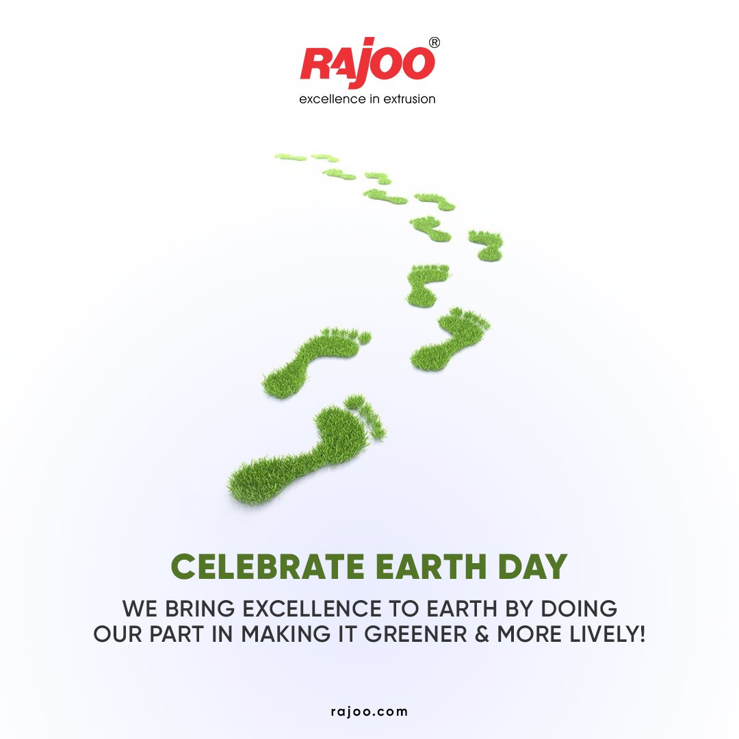 We bring excellence to Earth by doing our part in making it greener & more lively!

#WorldEarthDay2022 #SaveEarthSaveLife #EarthDay2022 #EarthDay #WorldEarthDay #RajooEngineers #Rajkot #PlasticMachinery #Machines #PlasticIndustry https://t.co/a7Z0zLMWUq