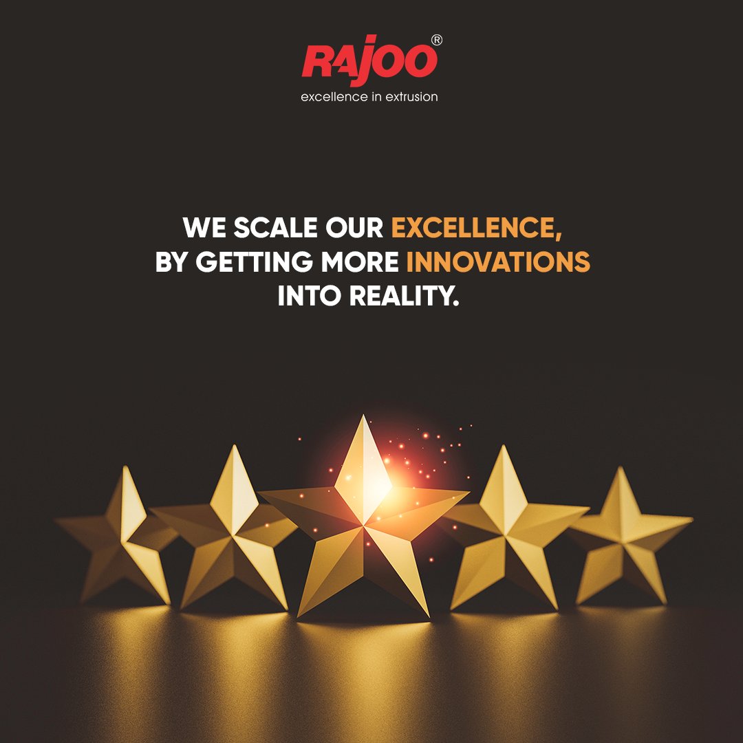 Innovations that are turned into reality bring excellence. Our experts maintain their consistency in working on making more & more innovations that makes difference. 
.
.
.
#Innovations #Reality #Success #RajooEngineers #Rajkot #PlasticMachinery #Machines #PlasticIndustry https://t.co/qLFrJL2ekv